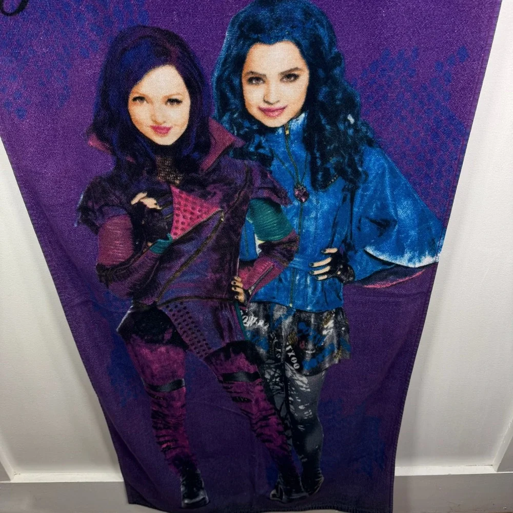 Disney Descendants Good is the‎ New Bad Mal Evie Beach Towel Cover Up